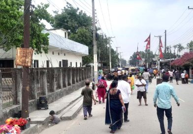 जोगबनी नाकाको दशगजा क्षेत्रमा घर–पसलका ढोका बन्द, तस्करी नियन्त्रणमा कडाइ