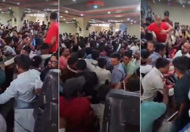रास्वपाको बारा बैठक तनावग्रस्त, सांसदहरूलाई प्रहरीले सुरक्षा दिँदै बाहिर निकाल्यो