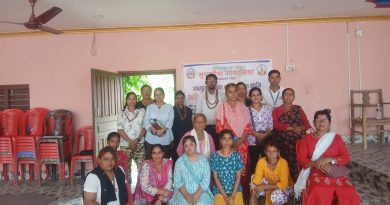 बौद्धिक अपाङ्गता भएका व्यक्तिका लागि सुन्दरहरैंचामा पहिलोपटक २० दिने सीपमूलक तालिम