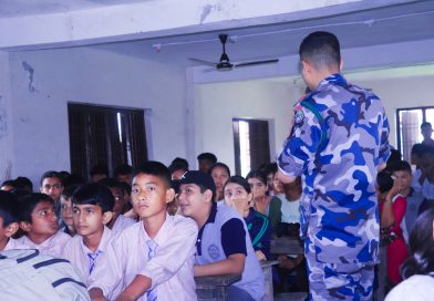 विद्यालय सुरक्षा अभियान अन्तर्गत मृगौलिया माविमा बेसिक लाइफ सेभिङ तालिम सम्पन्न