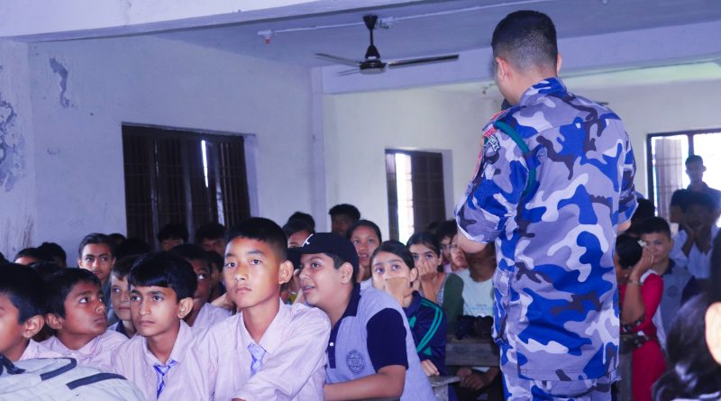 विद्यालय सुरक्षा अभियान अन्तर्गत मृगौलिया माविमा बेसिक लाइफ सेभिङ तालिम सम्पन्न