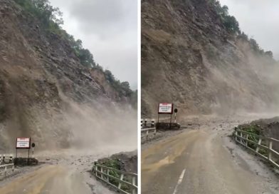 पहिरो पन्छाइएपछि नारायणगढ–मुग्लिन सडक दुईतर्फी सञ्चालन