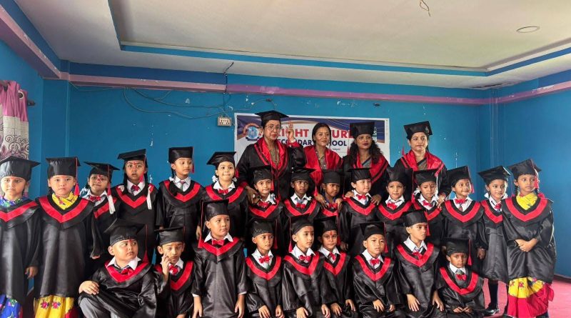 ब्राइट फ्युचर सेकेन्डरी स्कुलमा प्रि–प्राइमरी ग्राजुएसन समारोह सम्पन्न