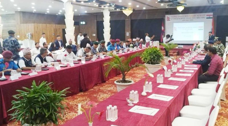 नेपाल–भारत सीमा स्तम्भ मर्मत र पुनर्निर्माणलाई तीव्रता दिने सहमति नेपाल–भारत सीमा स्तम्भ मर्मत र पुनर्निर्माणलाई तीव्रता दिने सहमति