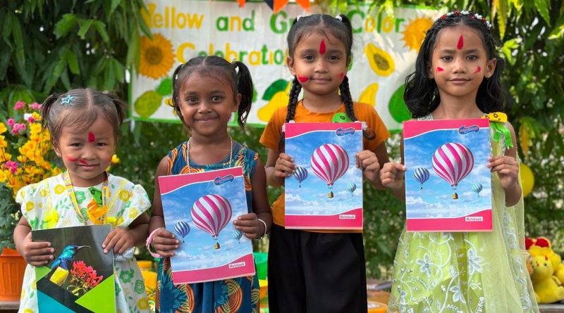 रंग, रमाइलो र प्रतिभाको उत्सव : क्वेष्ट सेकेण्डरी स्कुलमा साना बालबालिकाको आकर्षक प्रस्तुति