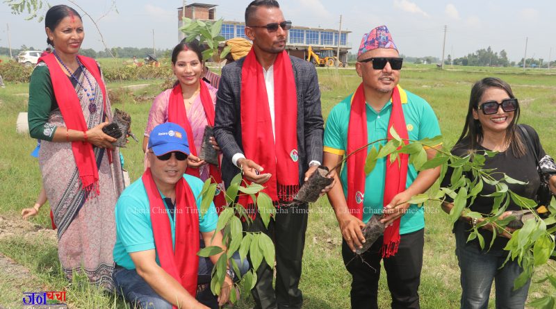 इनरुवाको ग्रीनसिटीमा १२ हजार बिरुवा रोप्ने अभियान सुरु इनरुवाको ग्रीनसिटीमा १२ हजार बिरुवा रोप्ने अभियान सुरु