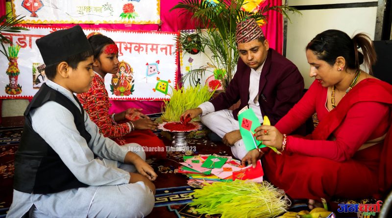 टीका र जमरासँगै सद्भावको सन्देश, सुन्दर बाटिकामा दसैँको उमङ्ग